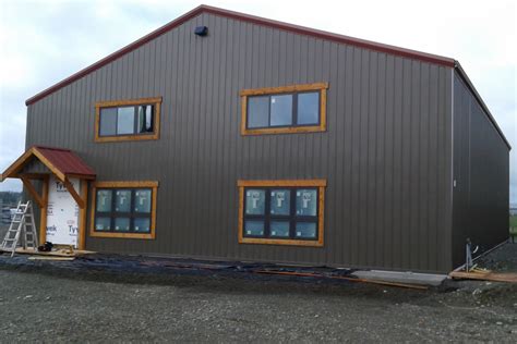 metal siding on barn